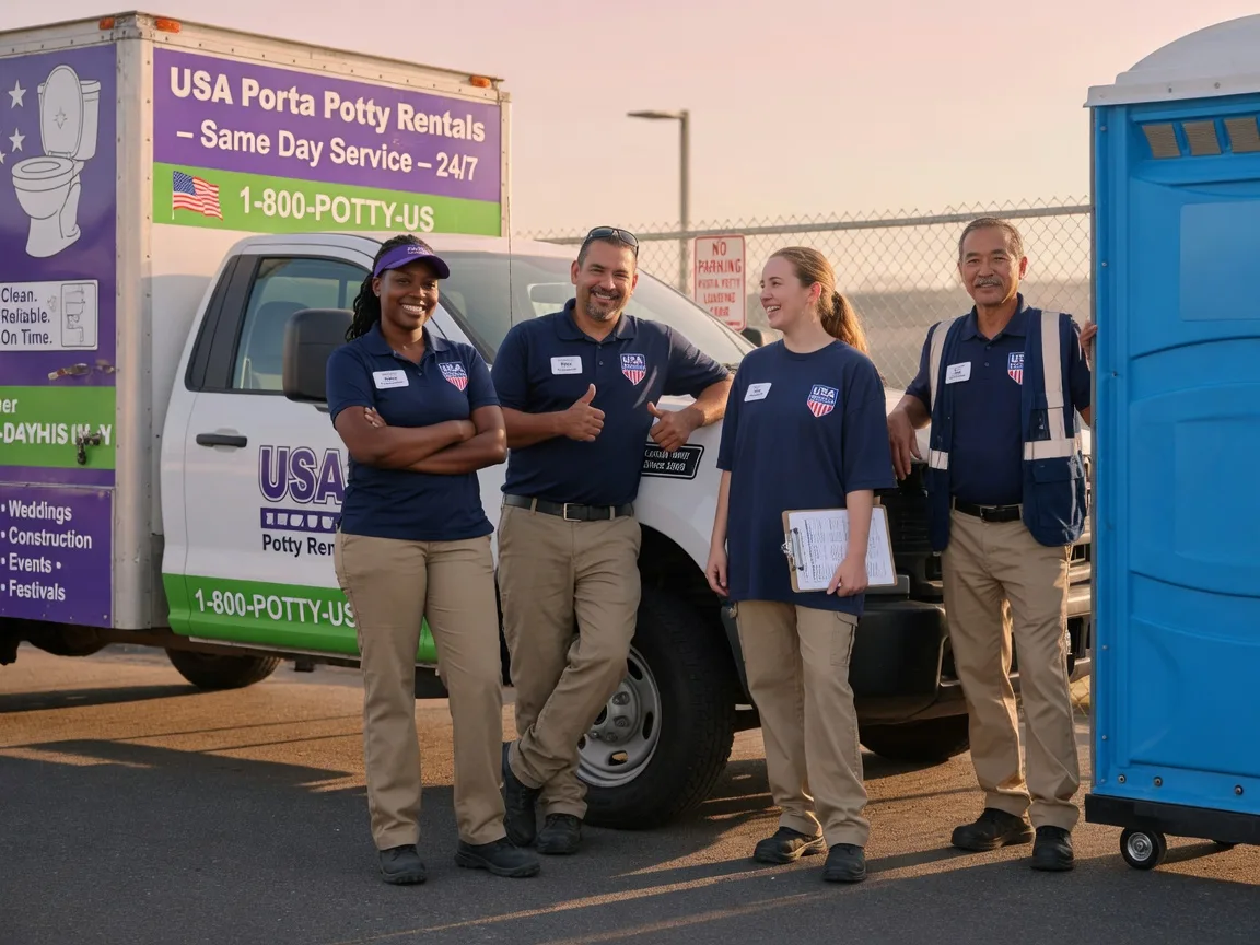 Porta Potty Rental company in Elk Grove, CA